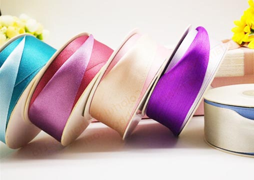 Bicolor Satin Ribbon Manufacturer